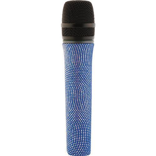 Sennheiser Blue Shattered Glass Skin for Evolution Handheld Microphones