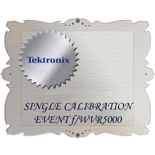 Tektronix CA1 Calibration Service for WVR5000