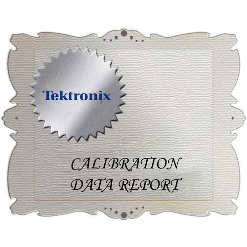 Tektronix D1 Calibration Data Report for ATG7