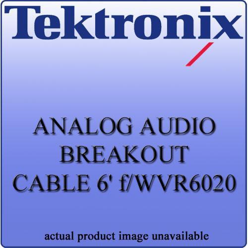 Tektronix WVR602062 Analog Audio Breakout Cable