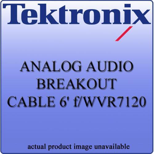 Tektronix WVR712062 Analog Audio Breakout Cable