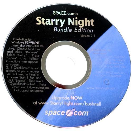 Bushnell Starry Night CD Software