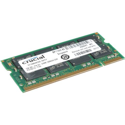 Crucial 1GB SO-DIMM Memory for Notebook