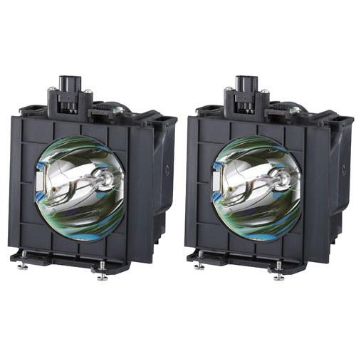 Panasonic ET-LAD57W Replacement Lamp for the Panasonic PT-D5700, Panasonic PT-DW5100 and other Projectors - Twin Pack