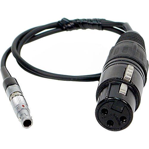 Remote Audio CAZXL3LEL XLR3F To 4-Pin LEMO Cable