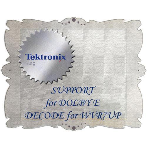 Tektronix DDE Upgrade for WVR7000