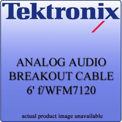 Tektronix WFM712062 Analog Audio Breakout Cable