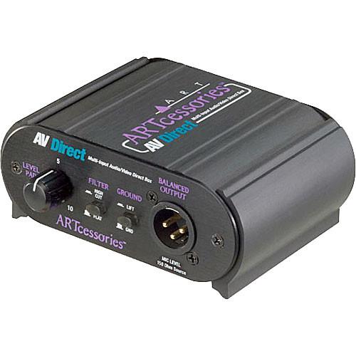 ART AV Direct - Multi-Input Audio Video Direct Box