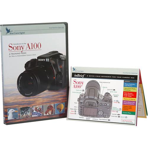 Blue Crane Digital DVD and Guide: Introduction to the Sony A100 - Combo Pack