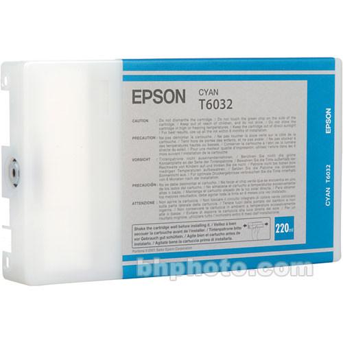 Epson T603200 Cyan UltraChrome K3 Ink Cartridge