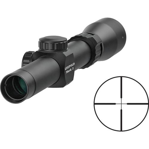 Leupold 1.5-5x20 Mark 2 Riflescope with 1.0" Tube, Duplex Reticle