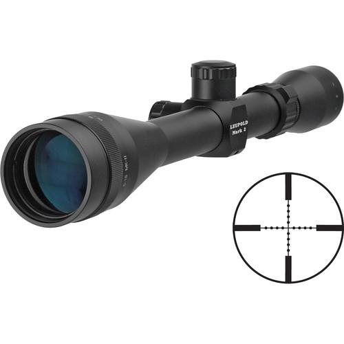 Leupold 6-18x40 Mark 2 T1 Riflescope with 30mm Tube, Adjustable Objective, Mil-Dot Reticle