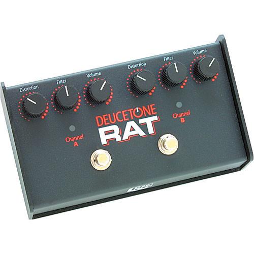 Pro Co Sound Deucetone RAT - Dual-Channel Analog Guitar Distortion Pedal