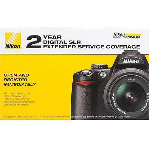 Nikon 2-Year Extended Service Coverage for the Nikon D7500, D7200, D7100, D7000 Digital SLR Cameras