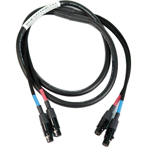 Remote Audio CA744INLTA3 Dual TA3F to Dual TA3F Channel 3 4 Input Cable for 744T