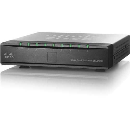 Cisco SG200-08 8-Port 10 100 1000 Gigabit Ethernet Switch