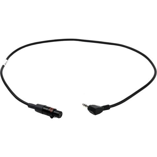 Remote Audio CASDTM TA3F to Angled 3.5mm Mini Audio Return Cable for 302 442