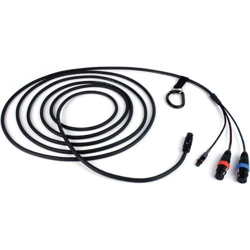 Remote Audio ENG Breakaway Cable with Mixer End for Zaxcom Nomad Production Sound System