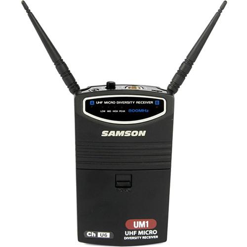 Samson UM1 Portable Micro Receiver, Samson, UM1, Portable, Micro, Receiver
