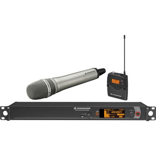 Sennheiser 2000 Series Wireless HH, Bodypack Microphone System with Neumann KK 205 Capsule