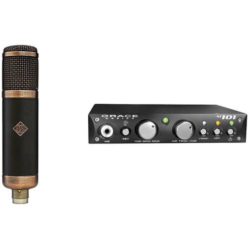 Telefunken CU-29 Copperhead Microphone Grace Design M101 Preamp Bundle