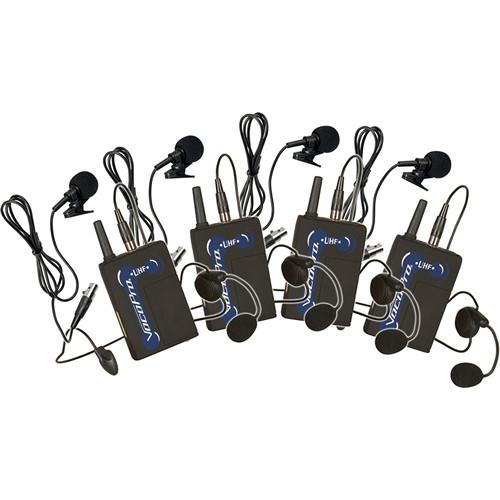 VocoPro UBP-6 UHF Wireless Bodypack Microphone Set for UHF-5800 & 8800 Wireless Microphone Systems