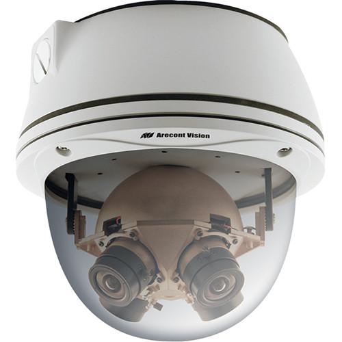 Arecont Vision SurroundVideo Series 20MP Outdoor Dome Camera with 4 Sensors and Heater