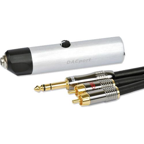 CEntrance Inc. DACport USB DAC and Reserve Series 1 4" TRS to RCA Cable Bundle