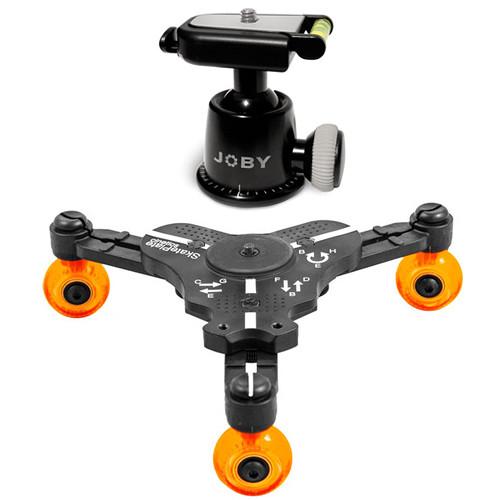 Cinetics miniSkates Pro Phone Small Camera Dolly & Joby Ballhead Kit