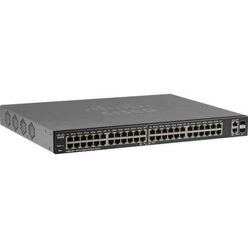 Cisco SG200-50P 50-Port 10 100 1000 Gigabit PoE Smart Switch, Cisco, SG200-50P, 50-Port, 10, 100, 1000, Gigabit, PoE, Smart, Switch