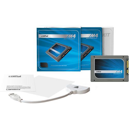 Crucial 64GB m4 SSD 2.5" Solid State Internal Drive with Data Transfer Kit