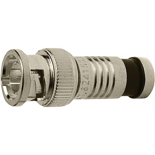 Platinum Tools BNC-Type Nickel SealSmart Coaxial Compression RG6 Connector