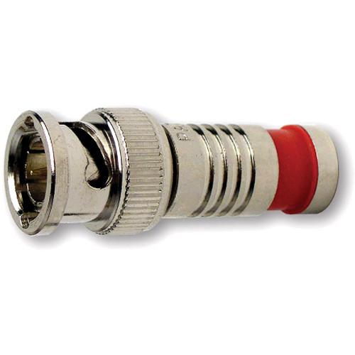 Platinum Tools BNC-Type Nickel SealSmart Coaxial RG6 Quad Connector
