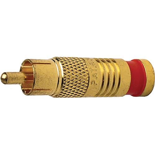 Platinum Tools RCA-Type Gold SealSmart Coaxial RG6 Quad Connector