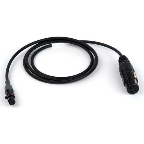 Remote Audio CALECXM XLR3F to TA5F Unbalanced Mic Level Adapter Cable
