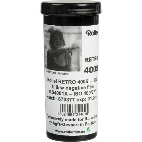 Rollei Retro 400S Black and White Negative Film