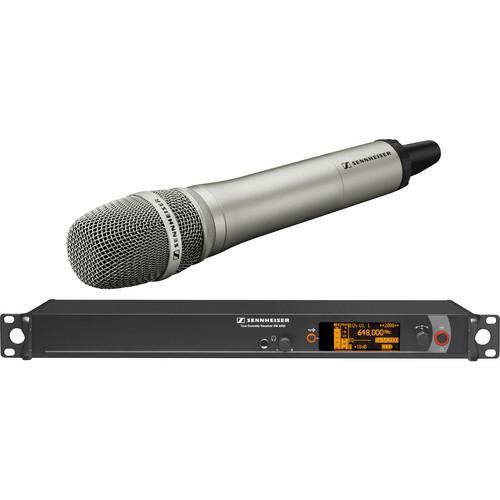 Sennheiser 2000 Series Single Handheld Wireless Microphone System with Neumann KK 204 Capsule