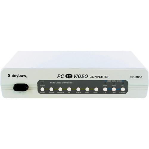 Shinybow VGA to S-Video Composite Converter