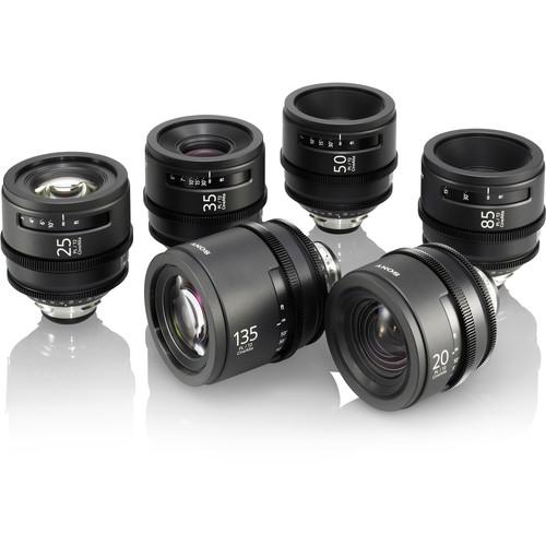 Sony CineAlta 4K Six Lens Kit