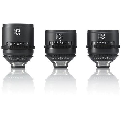 Sony CineAlta 4K Three Lens Kit