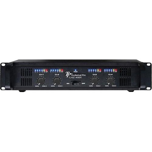 Technical Pro L4Z4002 4-Channel Power Amplifier