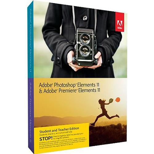 Adobe Photoshop Elements 11 & Premiere Elements 11 for Mac and Windows Student & Teacher Edition