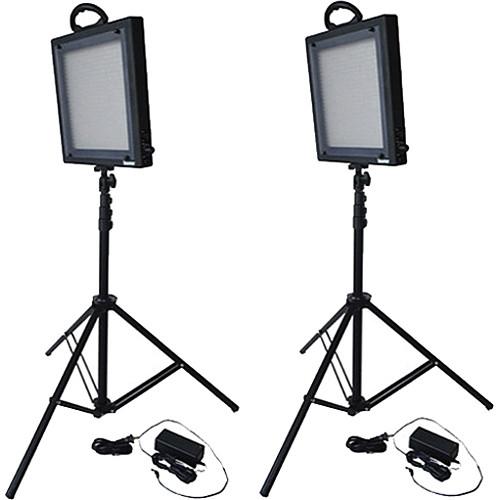 Bescor FP-500K Bi-Color LED Two Light Kit