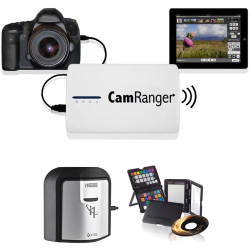 CamRanger Wireless Transmitter Kit with X-Rite i1Display Pro and ColorChecker Passport