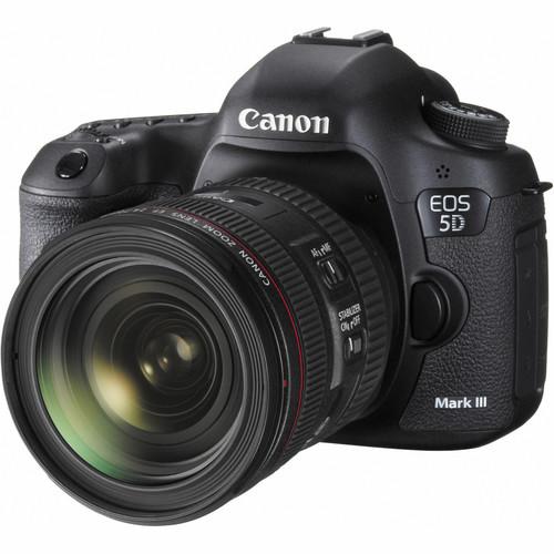 Canon EOS 5D Mark III DSLR Camera with 24-70mm Lens