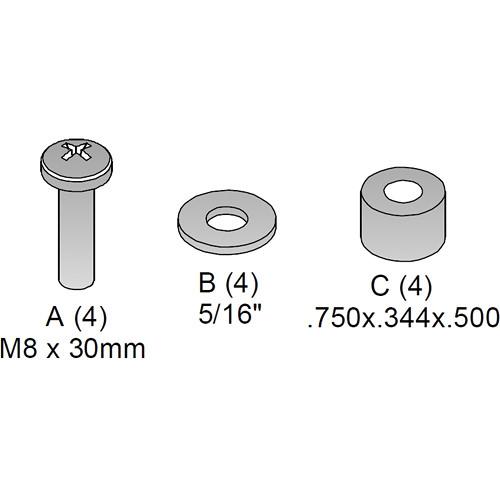 Chief FHB3074 Flat Panel Hardware Kit