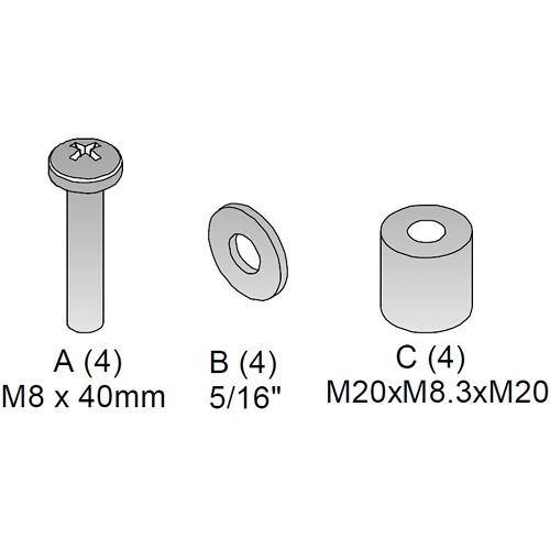 Chief FHB5051 Flat Panel Hardware Kit