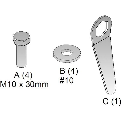 Chief FHB7244 Custom Hardware Kit for FUSION & Thinstall Mounts