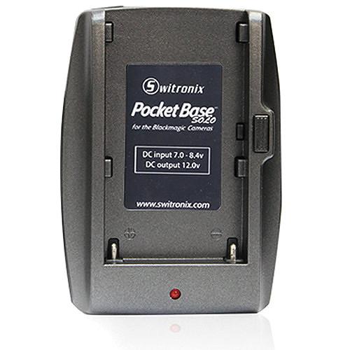 Core SWX PocketBase SOLO Sony L Series Battery Plate for Blackmagic Cinema & Pocket Cameras