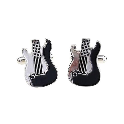 Cuffs NY Black Electric Guitar Cufflinks